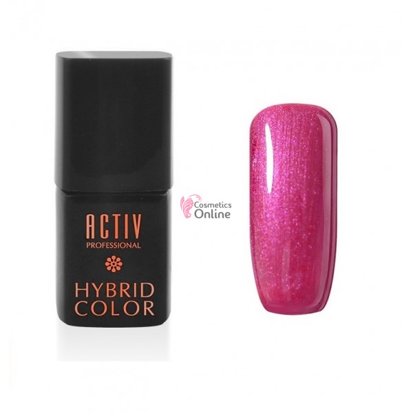 Oja Semipermanenta Activ Hibrid Color UV 15ml Cod M13 Lady Luck Fuchsia, art ACP